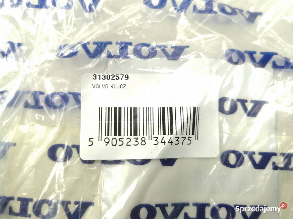 KLUCZ NASADOWY VOLVO V50 C40 2011 NOWY ORYGINAŁ