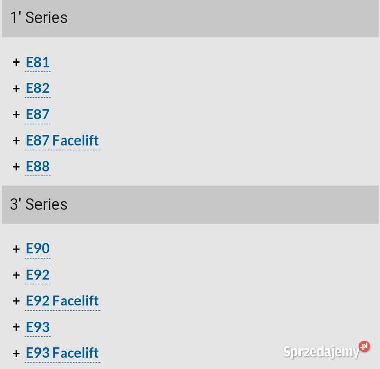 Zwrotnica tył Lewa Prawa BMW e81 e82 E87 e88 E90 Zawieszenie i układ kierowniczy Dębica