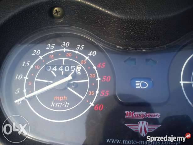 Moto Magnus Crave stan kupiony w polskim salonie Sobienie Biskupie