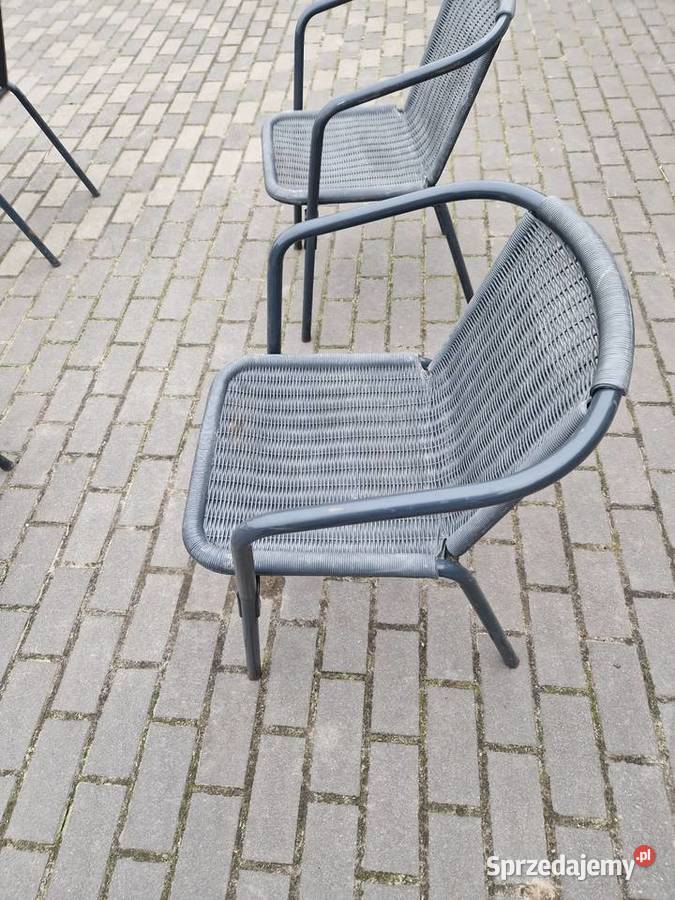 Ogrodowe Krzesło BISTRO RATTAN Balkonowe Głogowa