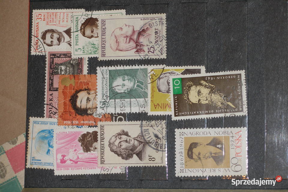 Znaczki z lat 60 i 70 Całość Filatelistyka Warszawa