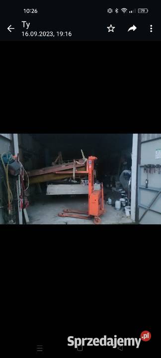 Paleciak elektryczny 12v Węsiory