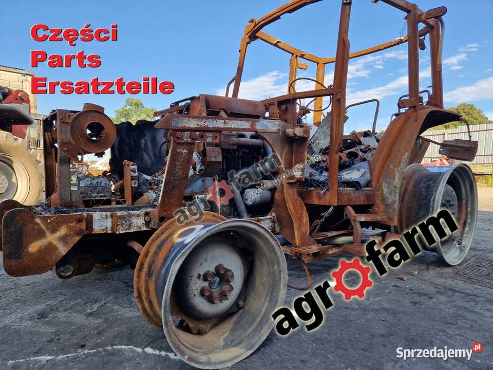Deutz Agroplus 70 części skrzynia biegów silnik Byków