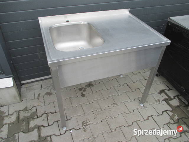 Stół Zlew Jednokomorowy Stal Nierdzewna 1007085 wielkopolskie