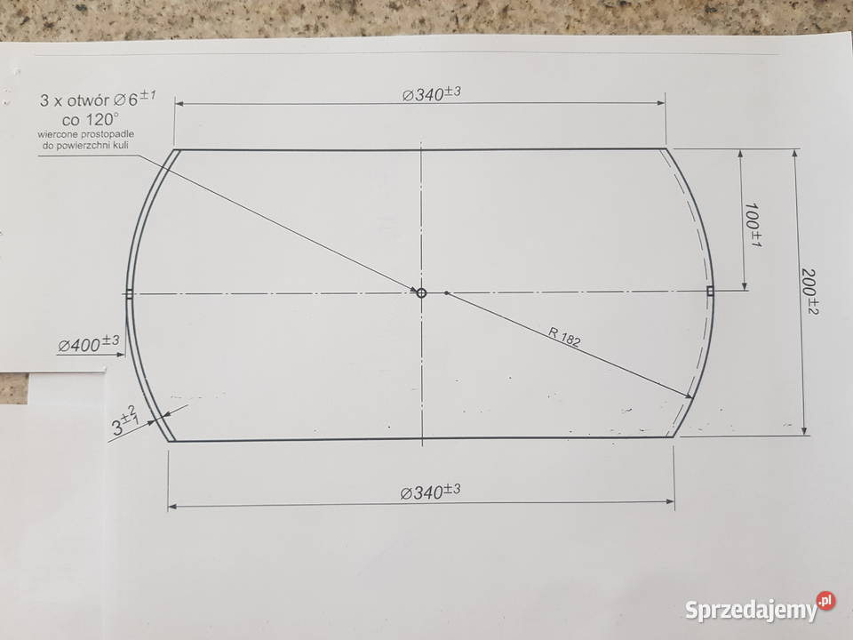 Klosz do lampy OBRĘCZ KOŁO RING 40 Biały Połysk Warszawa sprzedam