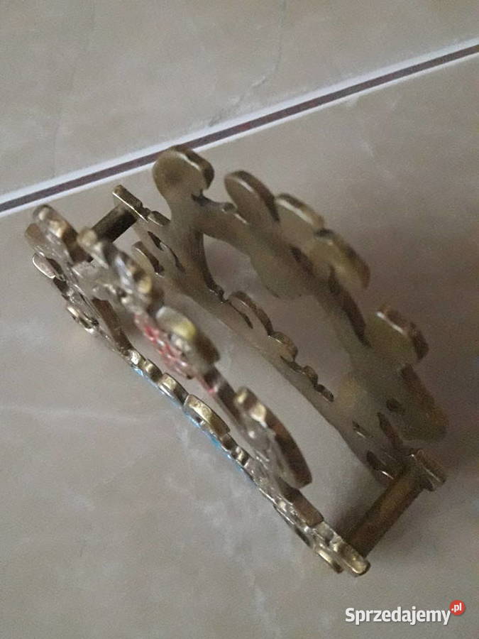 Stary mosiężny żydowski serwetnik sprzedam