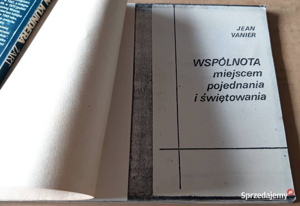 Wspólnota miejscem radości i przebaczenia Jean Książki naukowe i popularnonaukowe podlaskie Suwałki