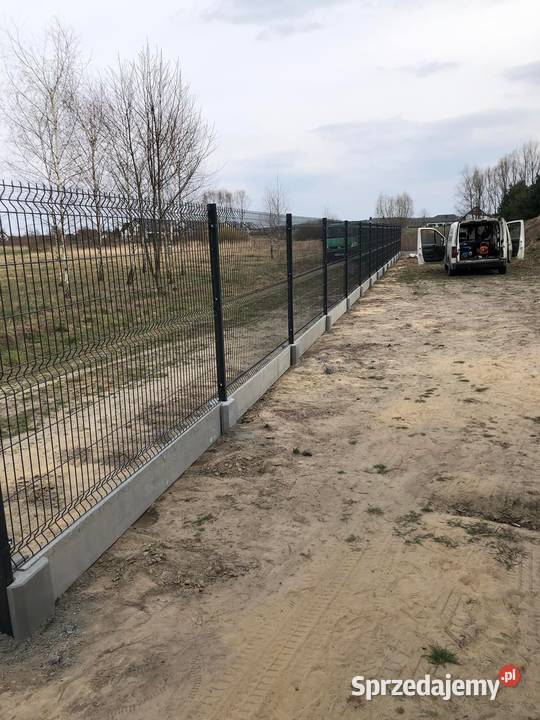 Ogrodzenie ogrodzenia panelowe montaż ogrodzeń Wieluń