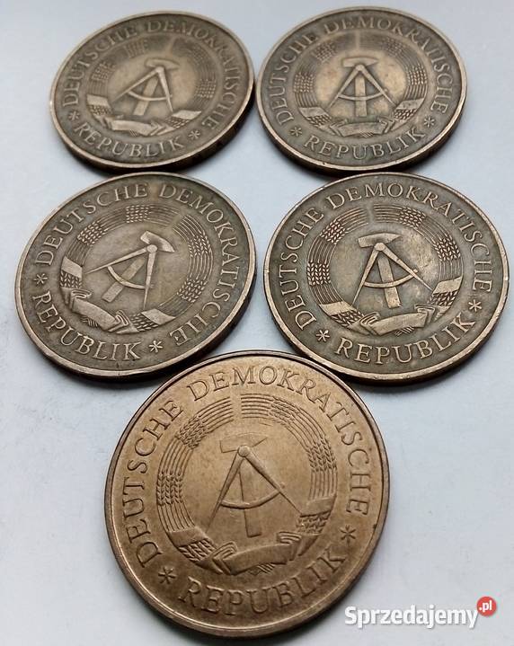 NIEMCY5 MAREK1969 r5 SZTUK XXLAT DDR mazowieckie Legionowo