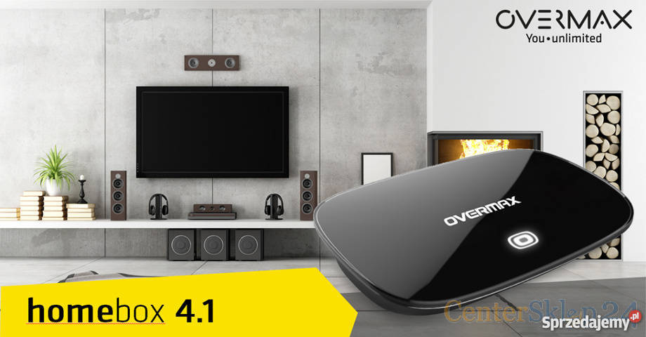 SMART TV BOX Overmax HOMEBOX 41 4K Android 8x15 wielkopolskie Poznań