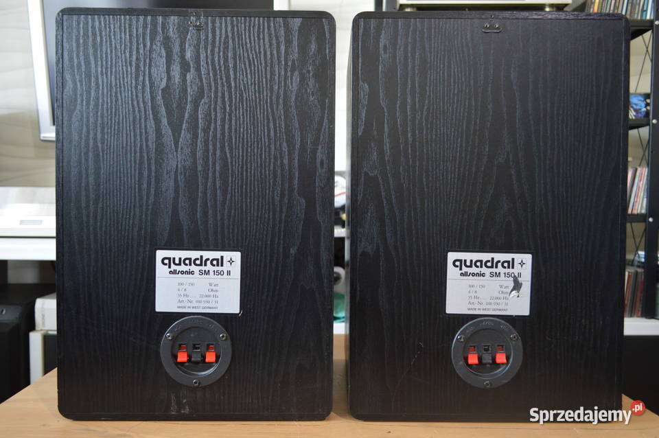 Wzorowe QUADRAL SM 150 Ciepłe Muzykalne i