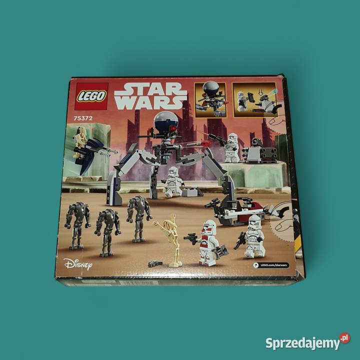 Lego Pudełko i Instrukcja 75372 Clone mazowieckie Warszawa