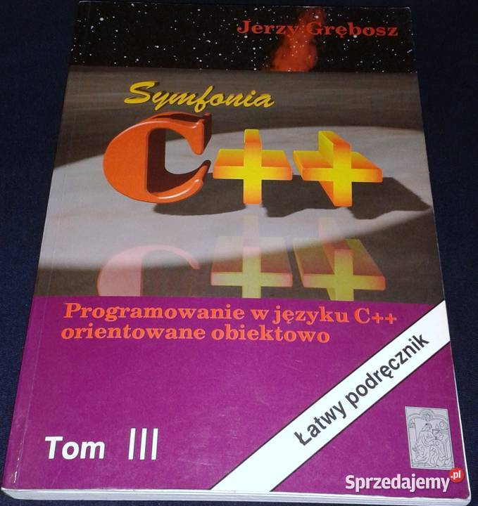 Symfonia C Tom 123 Jerzy Grebosz sprzedam