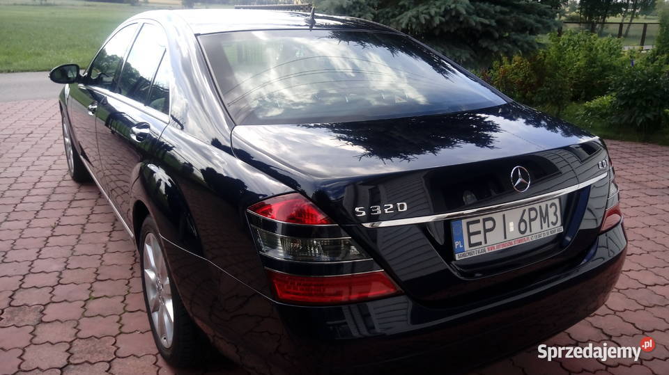 Mercedes S Klasa 320cdi 100 bezwypadkowy komputer pokładowy Piotrków Trybunalski