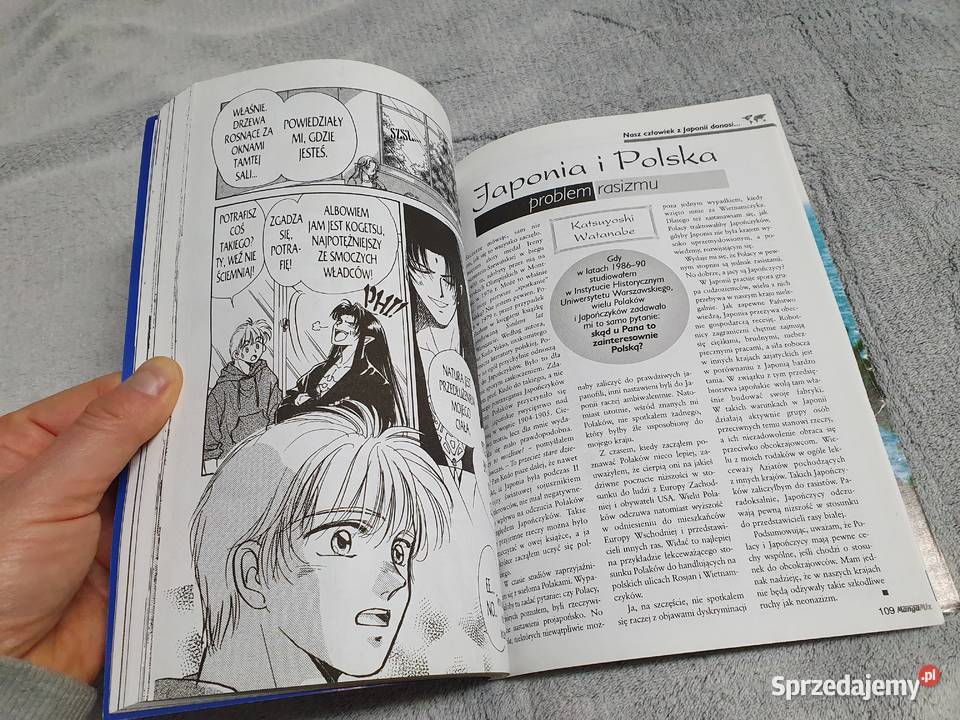 Manga Mix Odlotowe Pismo Mangowe Rok wydania 2001 pomorskie Gdynia