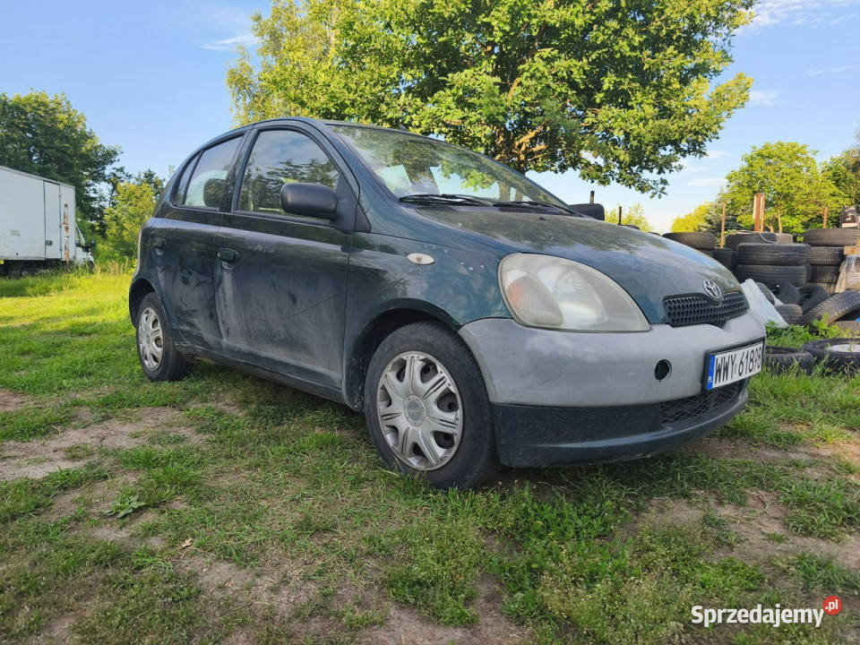 Toyota Yaris 1999r 10 Benzyna 5 Drzwi Tanio I Warszawa
