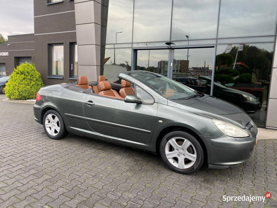 Peugeot 307 CC skóra podgrz fot klimatronic możliwa zamiana 307 CC Żory