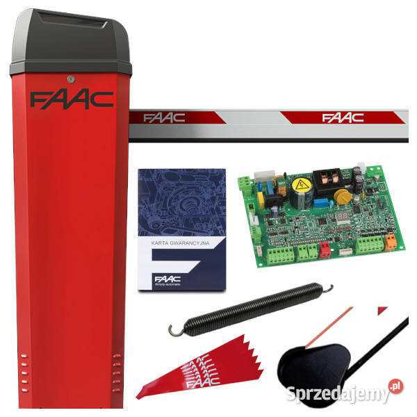 Faac B614 szlaban parkingowy ramię 5m WARSZAWA