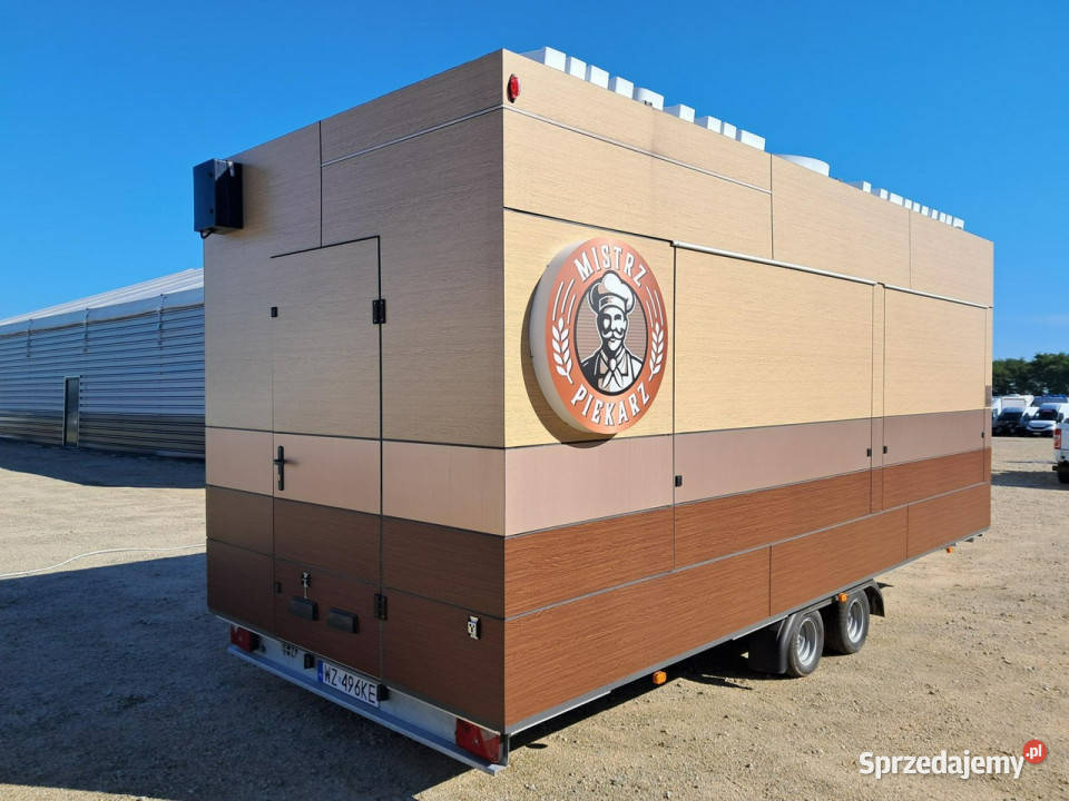 gastronomiczne ZP TRAILERS ZP352 Poleasingowe pełny VAT