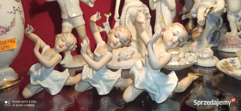 Figurka baletnicy Wallendorf W 1764 Syg 1964 r Gdańsk sprzedam