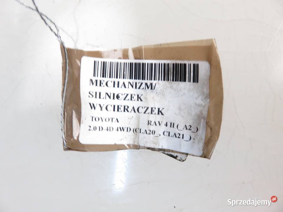 MECHANIZM WYCIERACZEK TOYOTA RAV 4 II 1592004842