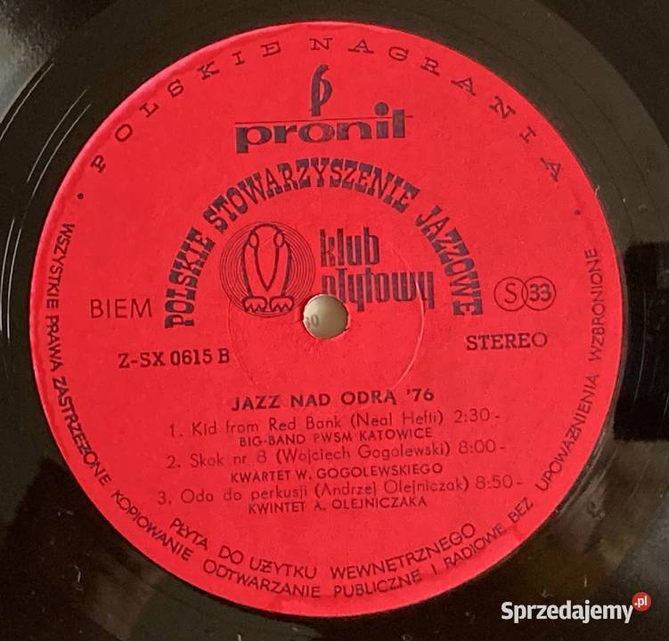 Złota Tarka 76 Jazz Odrą 76 Biały Kruk Czarnego Szczecin