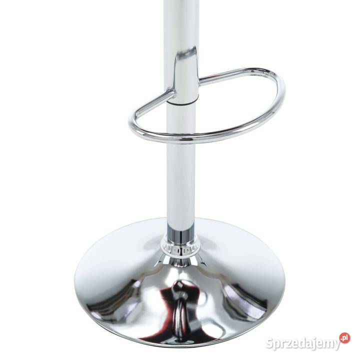 vidaXL Stołki barowe 2 białe sztuczna skóra Warszawa