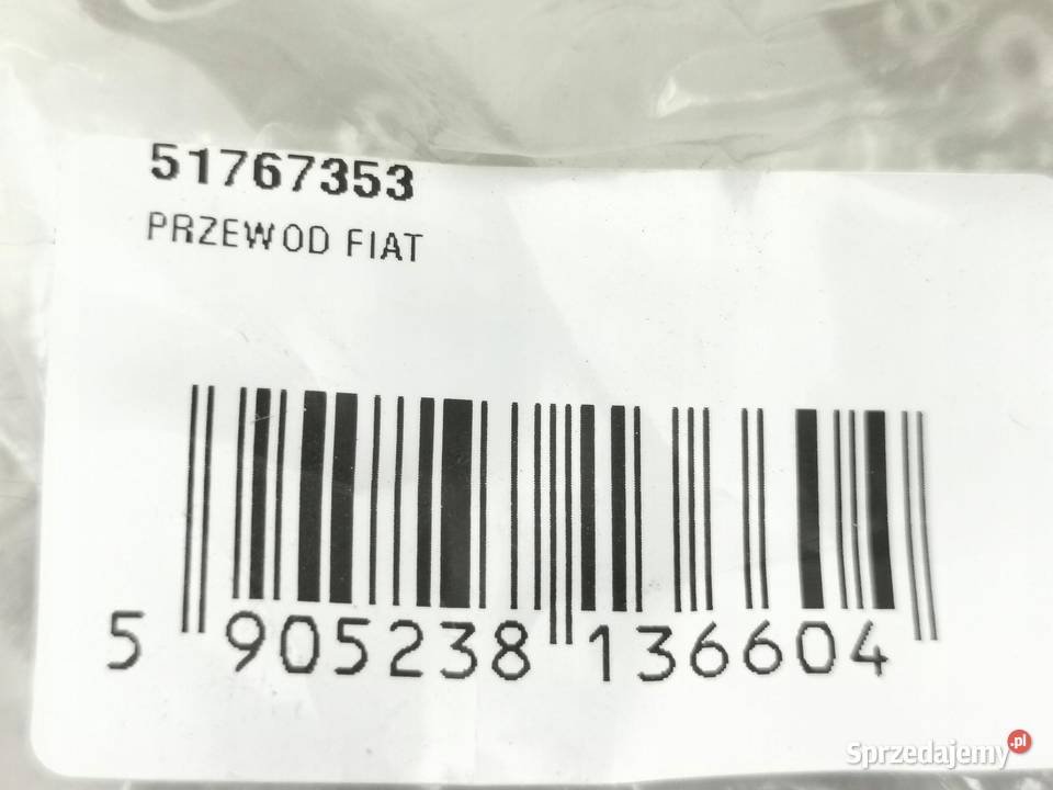PRZEWÓD CHŁODNICY WODY FIAT IDEA 20032012 ORI OE
