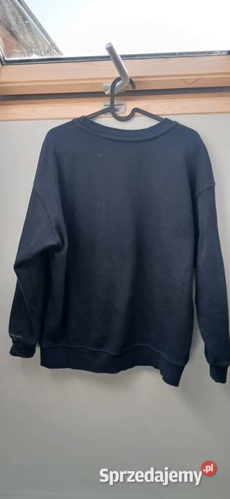 Granatowa bluza z nadrukiem Sinsay nastolatki Rozmiar 36(S)