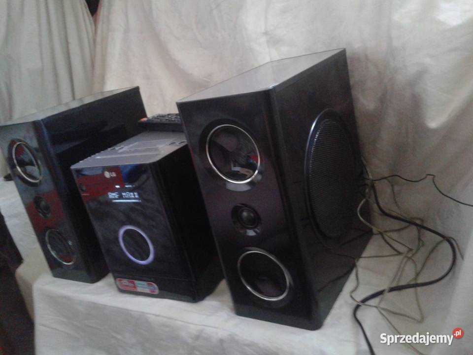 wieża HIFI stereo LG z pilotem DVD USB IPAD moc Wieże i miniwieże Ostrowiec Świętokrzyski