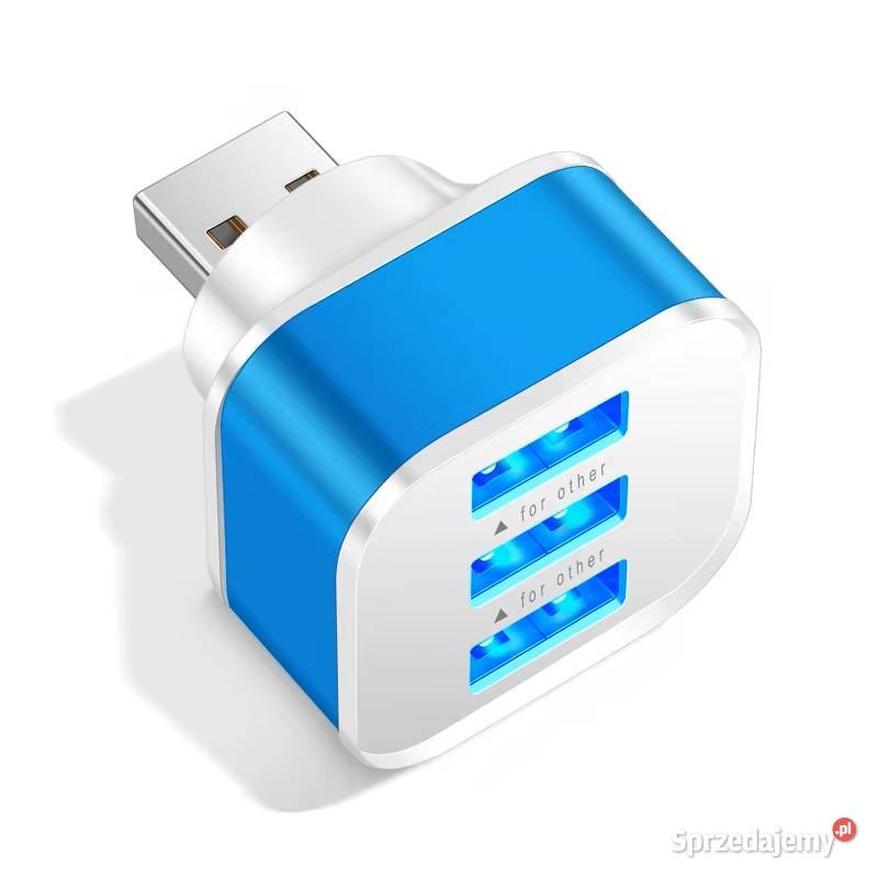 Rozdzielacz HUB na 3 porty USB Adapter Sieradz