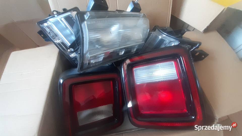 lampy do poszerzeń i tylne Jeep Wrangler JL