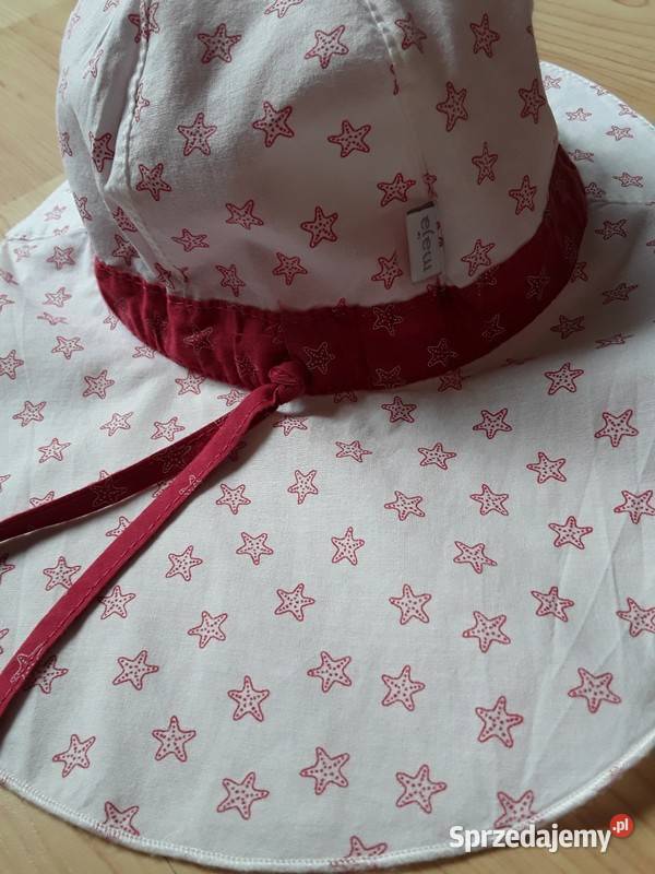 Letni kapelusik dziewczęcy obwód 44 mazowieckie Warszawa sprzedam