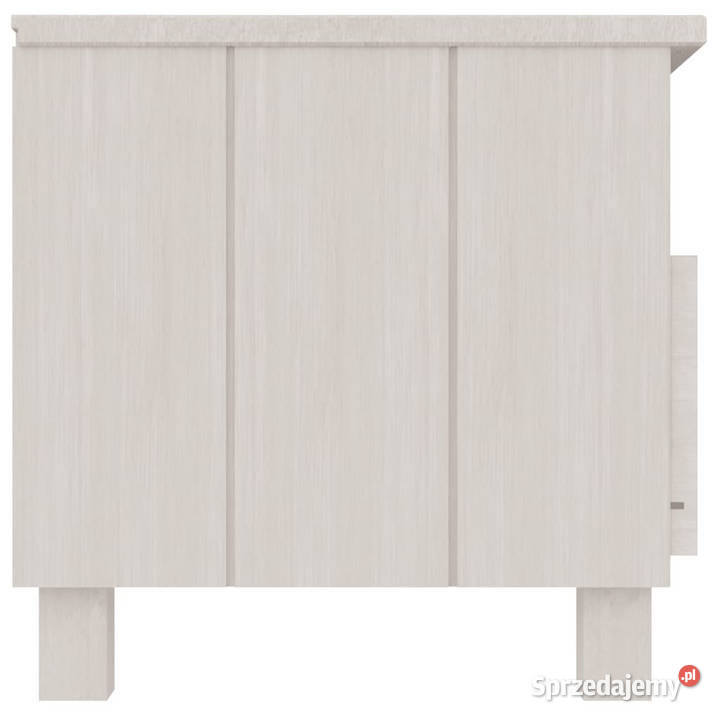 Szafka pod TV HAMAR biała 106x40x40 lite drewno Warszawa
