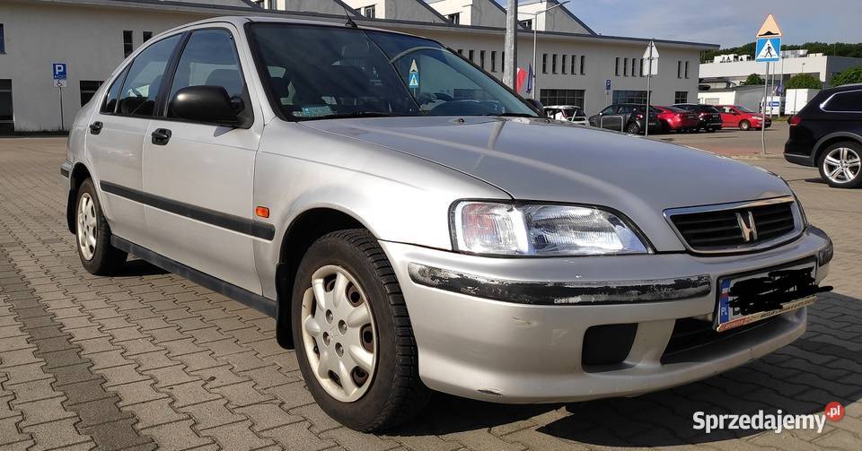 Honda Civic liftback benzyna 14 90 2000 r VI gen srebrny Wrocław