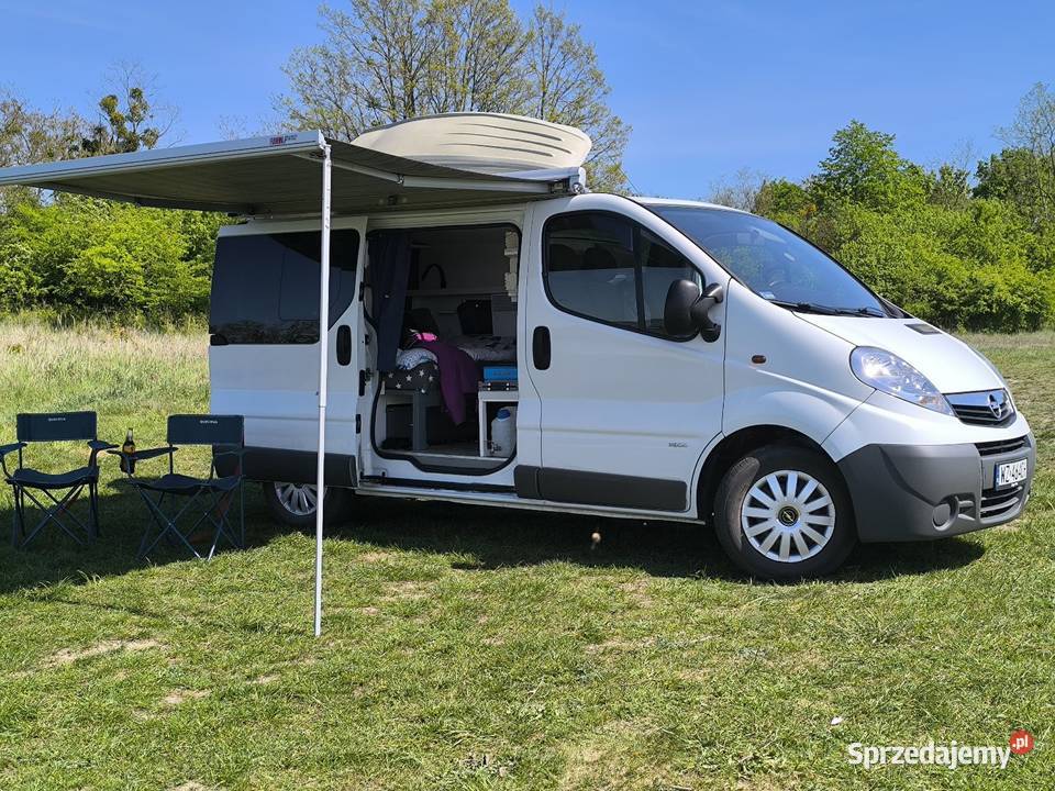 Opel Vivaro Kampervan 20 cdti Rok produkcji 2007 Tczew