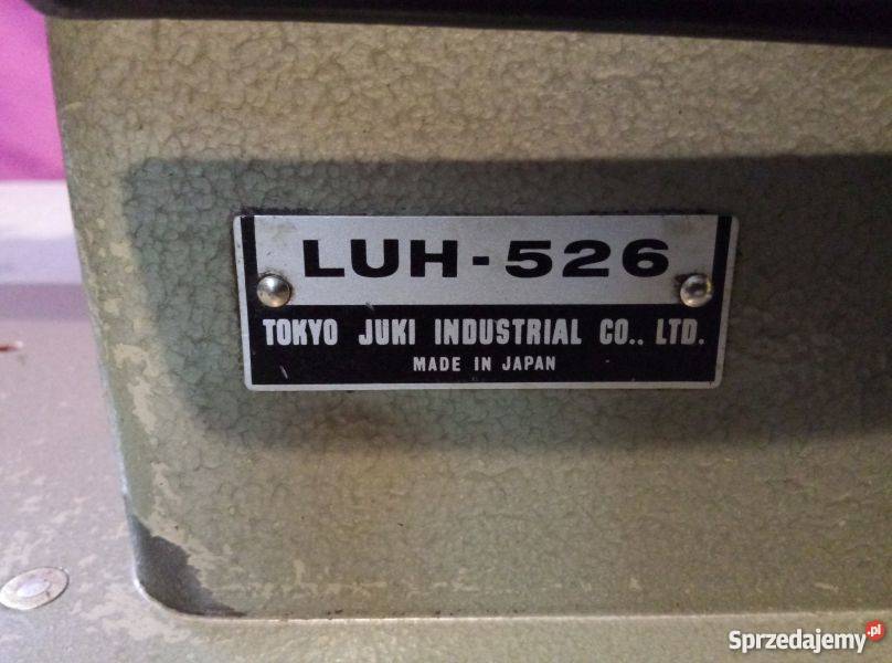 MASZYNA DWUIGŁÓWKA JUKI LUH 526 Potrójny Wałbrzych
