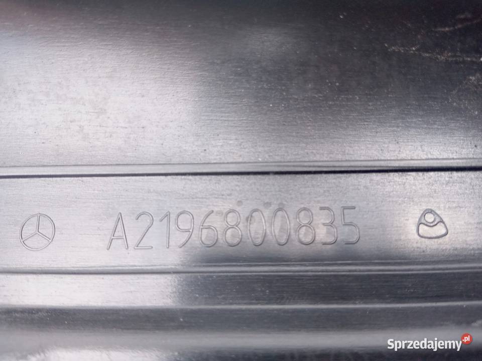 OSŁONA PROGU PRAWY TYŁ TYLNY MERCEDES CLS W219 Nowy Tomyśl sprzedam