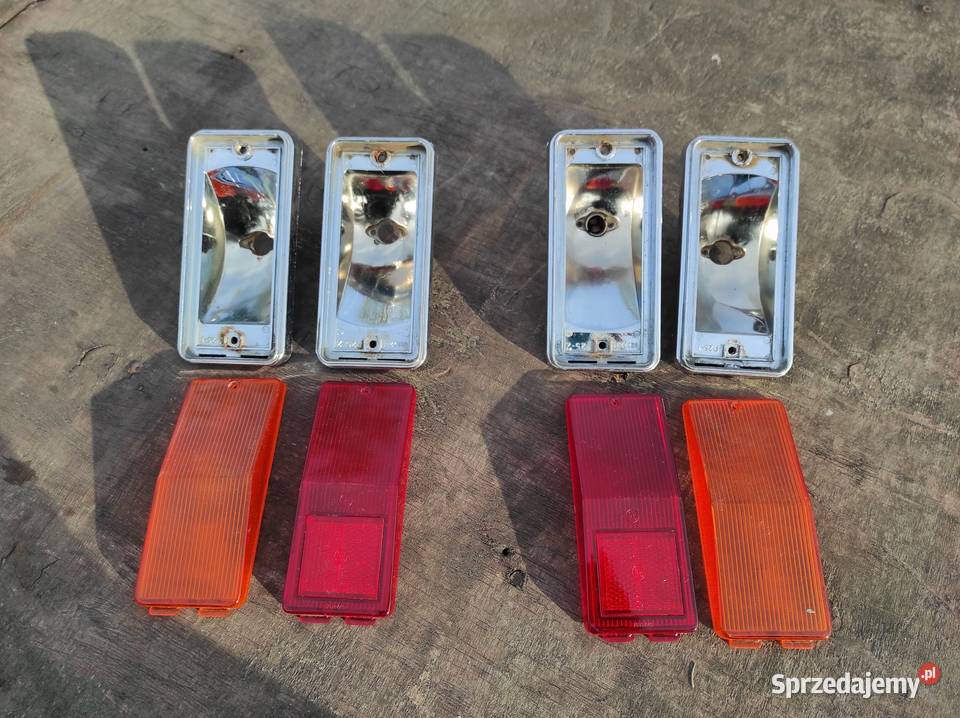 Fiat 125p 6874 Lampy tył Komplet Tanio osobowe mazowieckie Płock