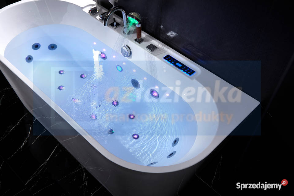 Wanna z hydromasażem LS4450 150cmx75cmx58 Grabówka