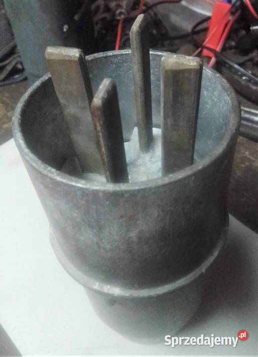 Wtyczka siłowa metal 63A z płaskimi bolcami 4P