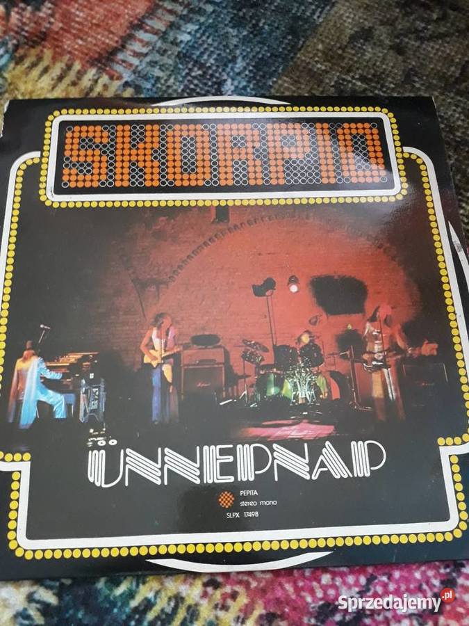Archiwum hard rocka SCORPIO Unnepnap 1976 Rzeszów