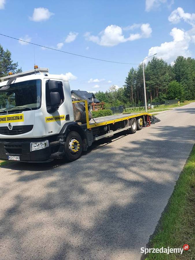 Renault Premium laweta pomoc drogowa specjalny 8000cm3 Lisówek