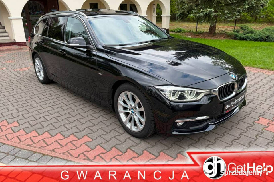 BMW 320 20d 163 Automat Luxury LED Skóry kurtyny powietrzne