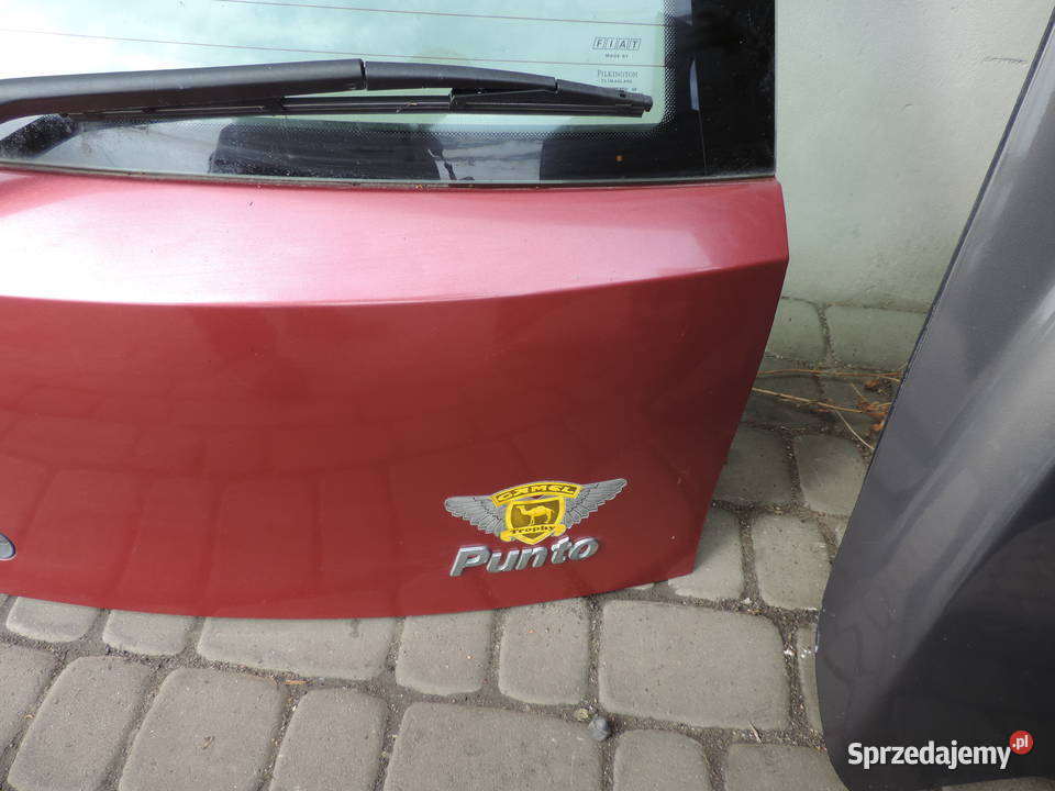 FIAT PUNTO 2 II 5D KLAPA TYŁ TYLNA 132F Rok produkcji 2001 Nowy Sącz sprzedam
