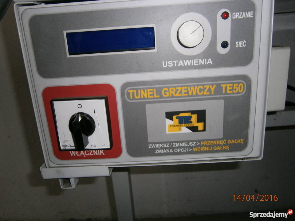 zgrzewarka tunel grzewczy TE50 obkurczający Magazynowanie sprzedam