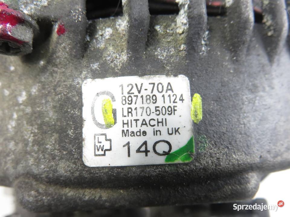 ALTERNATOR OPEL CORSA C X01 17 DTI Y 17 DT osobowe małopolskie sprzedam
