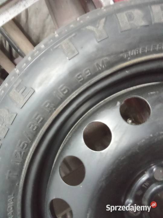 Koło dojazdowe 16 Opel Saab 5x110 Samochodowe Nowe Miasto Lubawskie