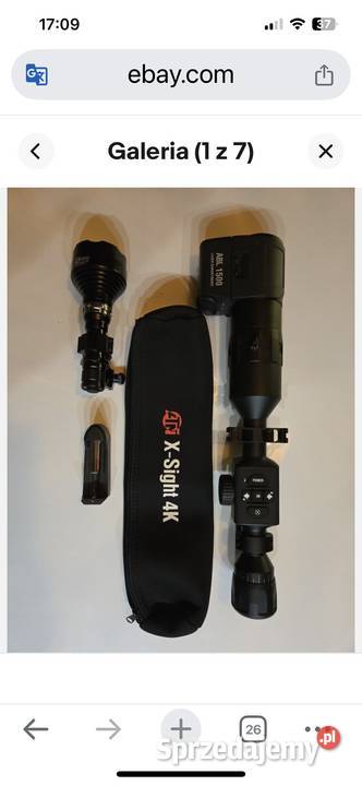 Luneta termowizyjna ATN XSight 4K PRO 520x Sporty strzeleckie i myślistwo Kraków