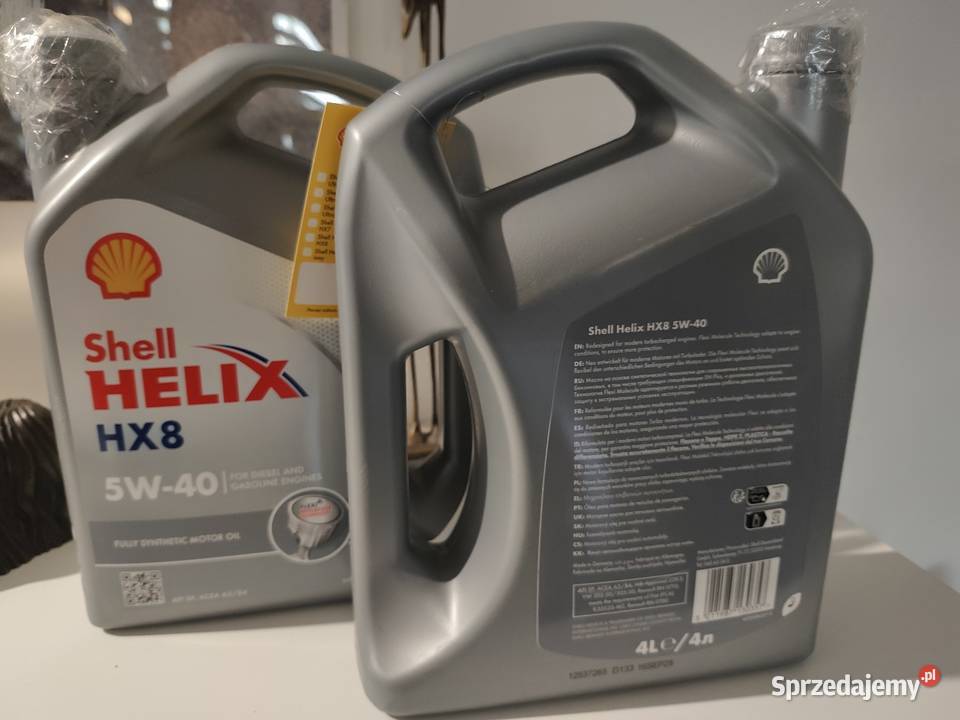 Olej SHELL HELIX HX8 5W40 4Lx2 8L pomorskie Gdańsk